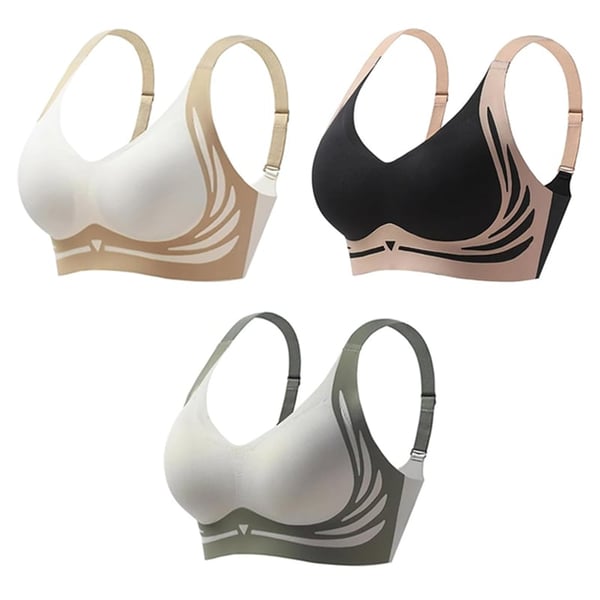 Anti-Sagging Support Shockproof Sports Fixed Cup Bra For Women