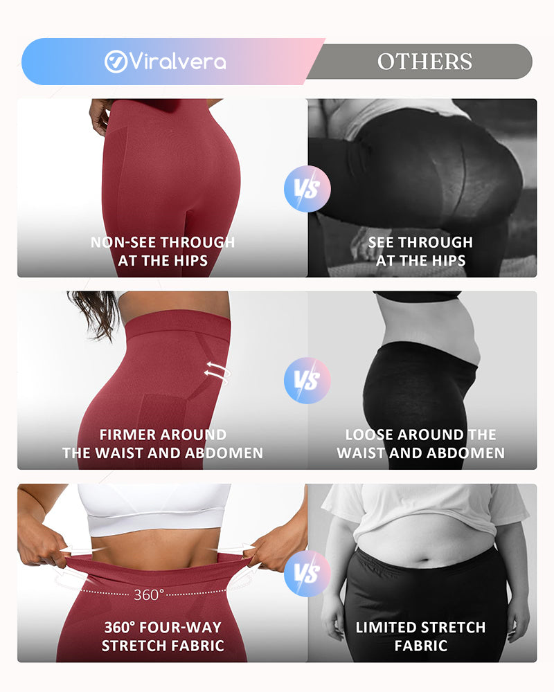 High-Waisted Seamless Shaping Leggings