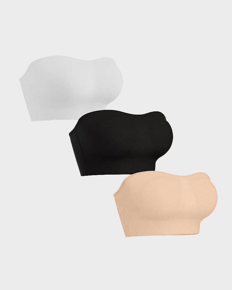 No-Slip Wireless Bandeau Bra