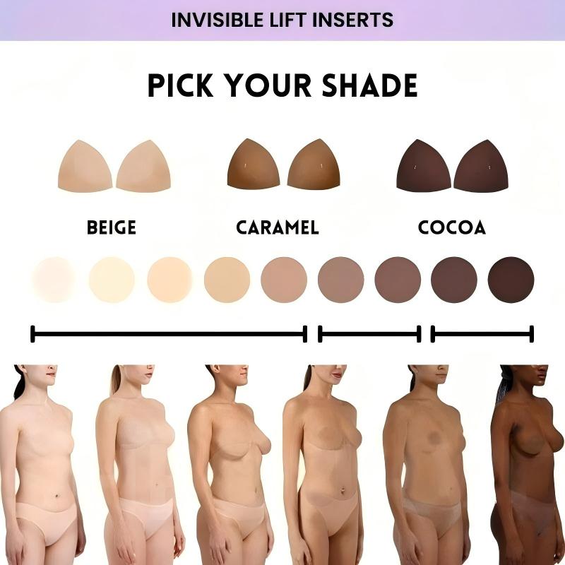 Invisible Curvy Lift Sticky Inserts