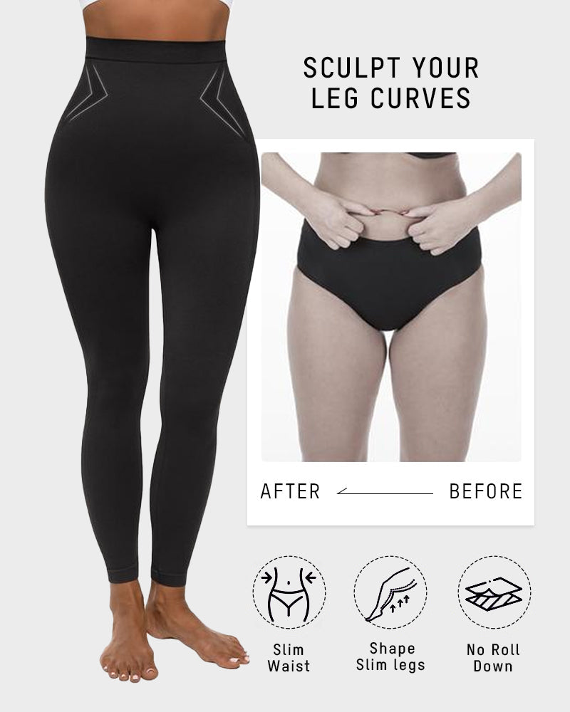 High-Waisted Seamless Shaping Leggings