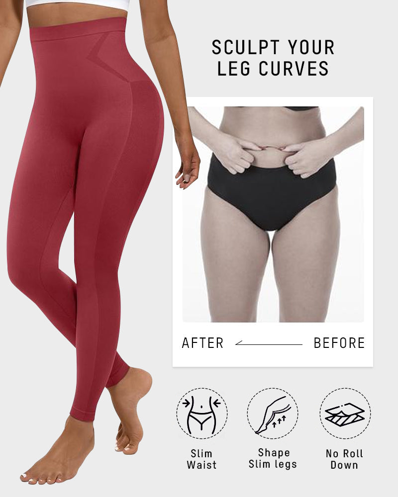 High-Waisted Seamless Shaping Leggings