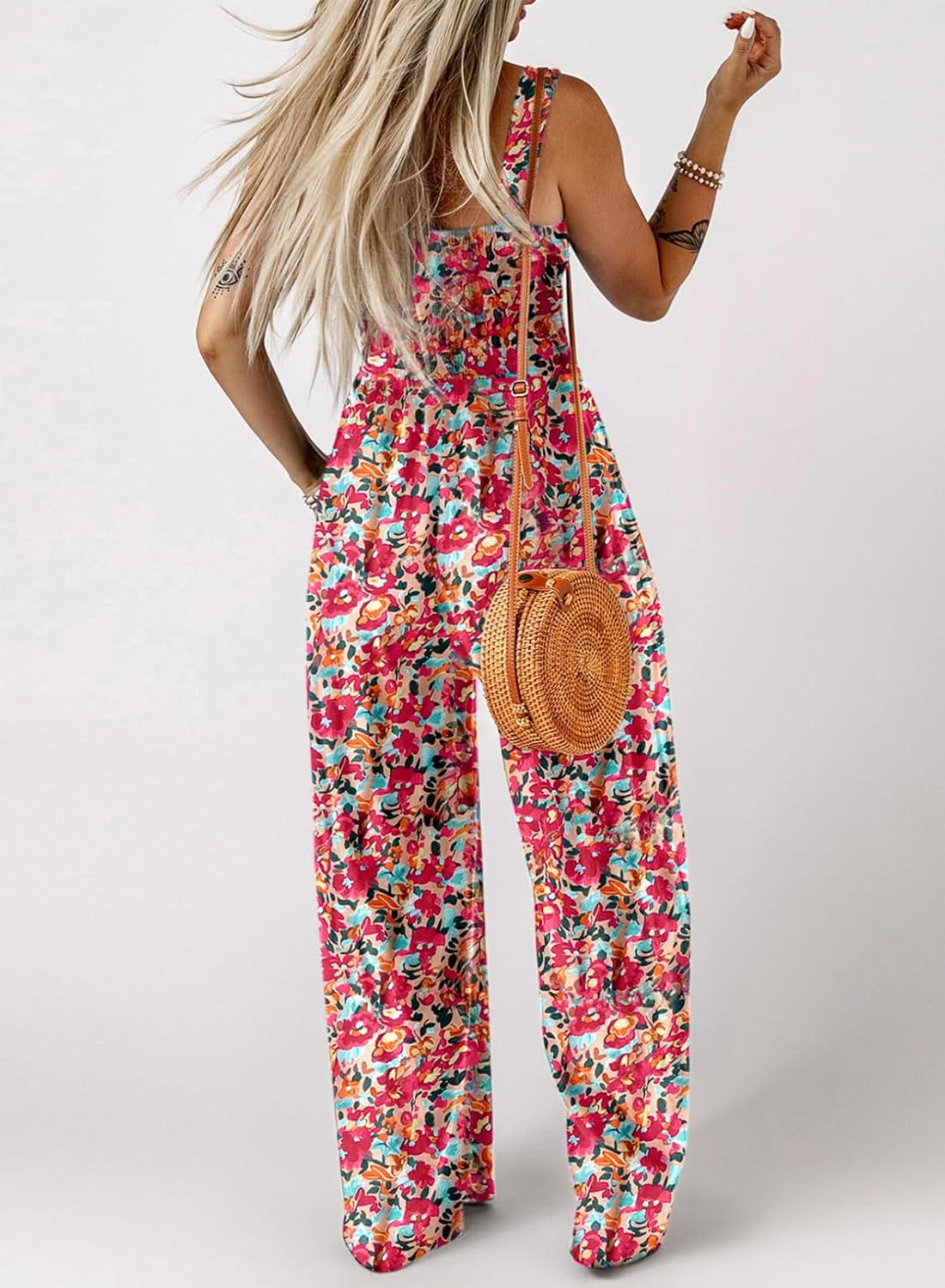 Fashionable women's casual jumpsuit