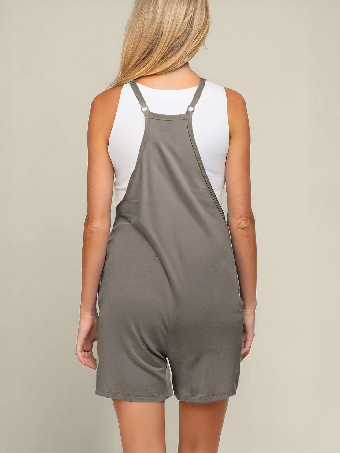 Oversized Jumpsuit Shorts - Maternity & Postpartum