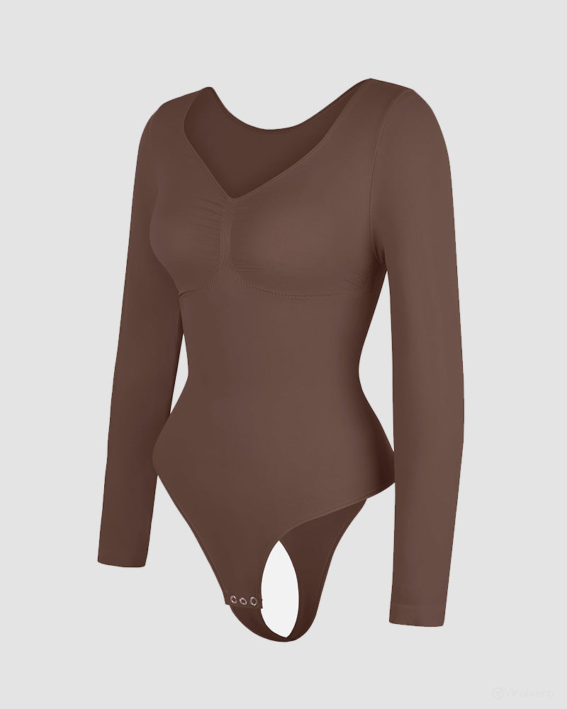 Long Sleeve Shaping Bodysuit