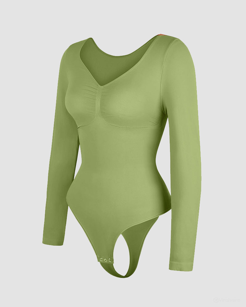 Long Sleeve Shaping Bodysuit