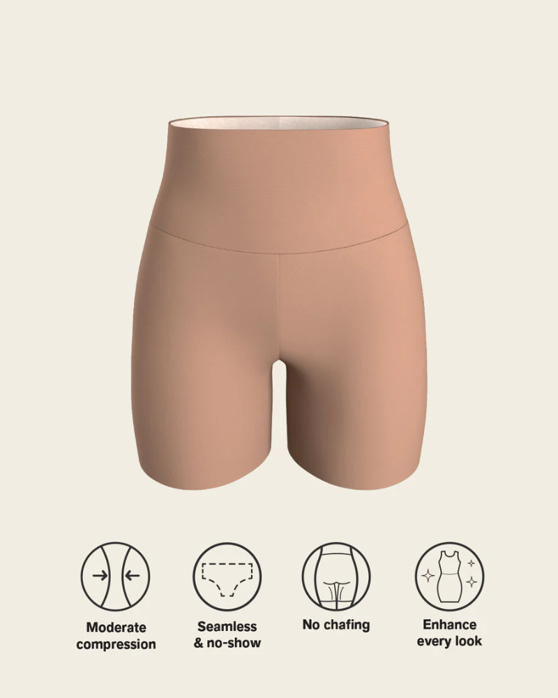 Stay-In-Place Seamless Slip Shaper Shorts for Women