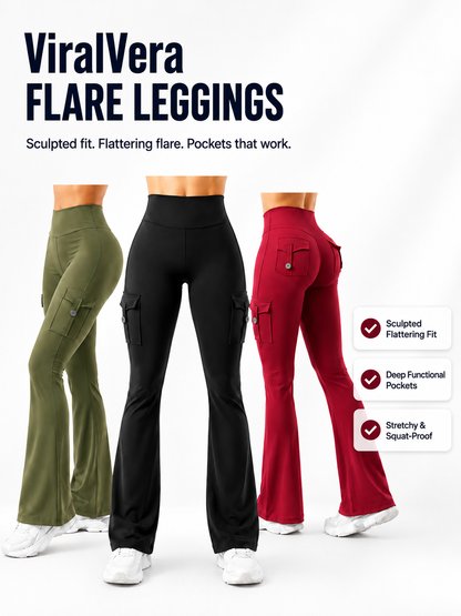 Sculpting Flare Leggings