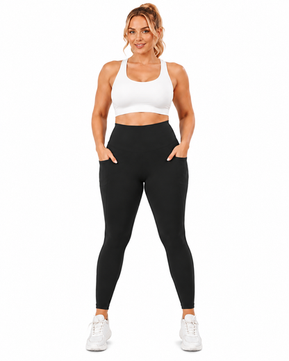 High Waisted Tummy Control Shaping Training Leggings