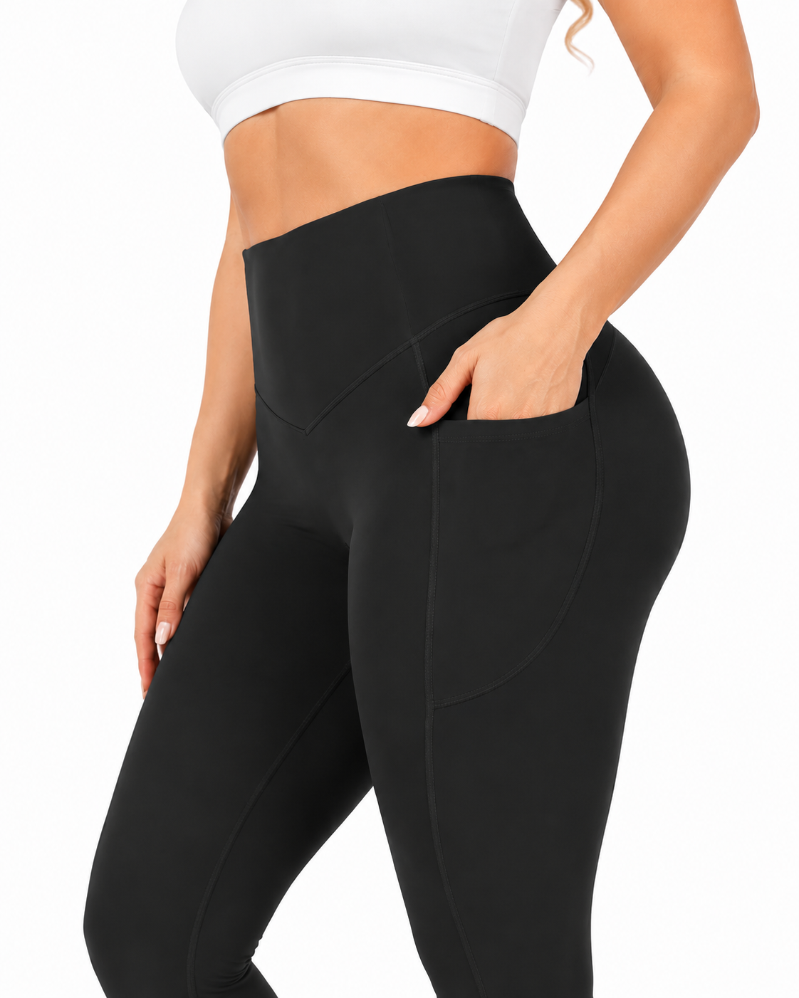High Waisted Tummy Control Shaping Training Leggings