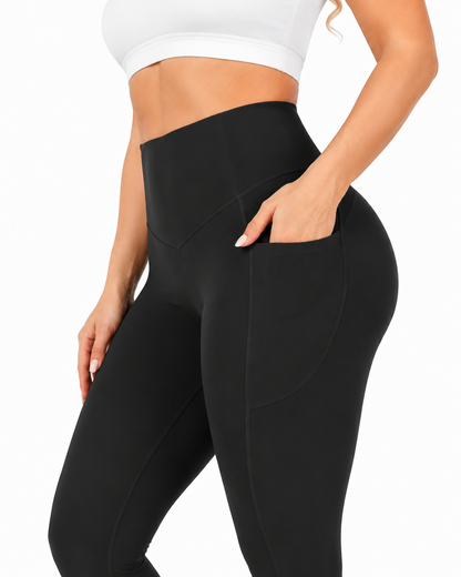 High Waisted Tummy Control Shaping Training Leggings