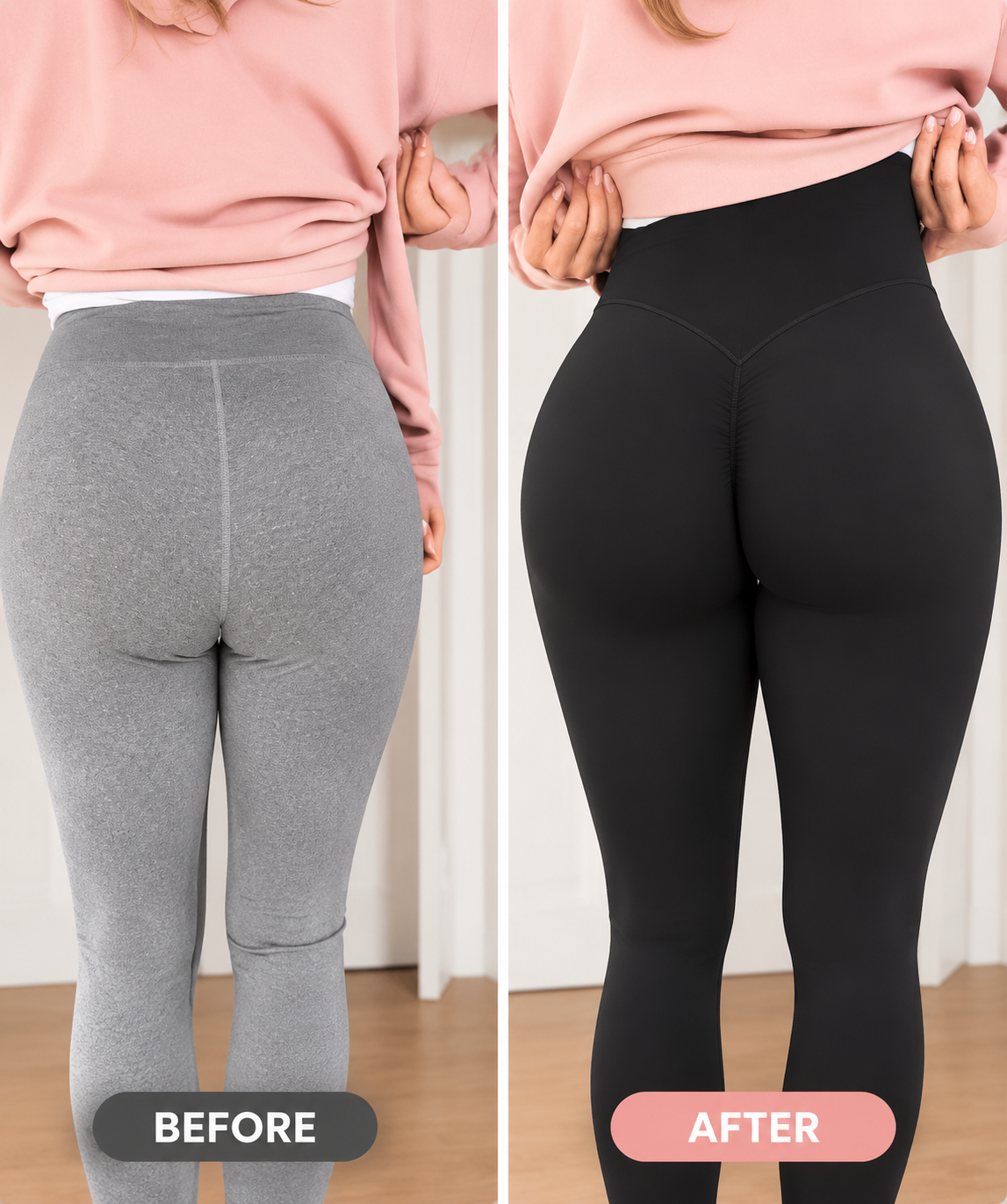 High Waisted Tummy Control Shaping Training Leggings