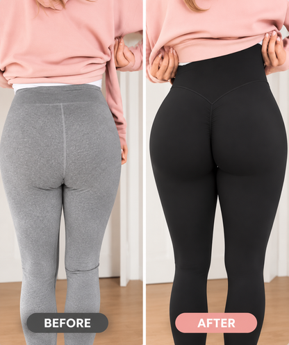 High Waisted Tummy Control Shaping Training Leggings