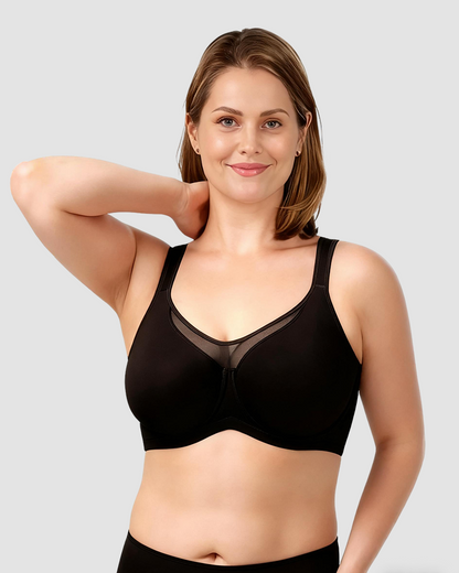 Plus Size Cooling Full Coverage Minimizer Bra