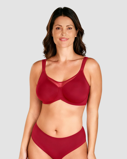 Plus Size Cooling Full Coverage Minimizer Bra