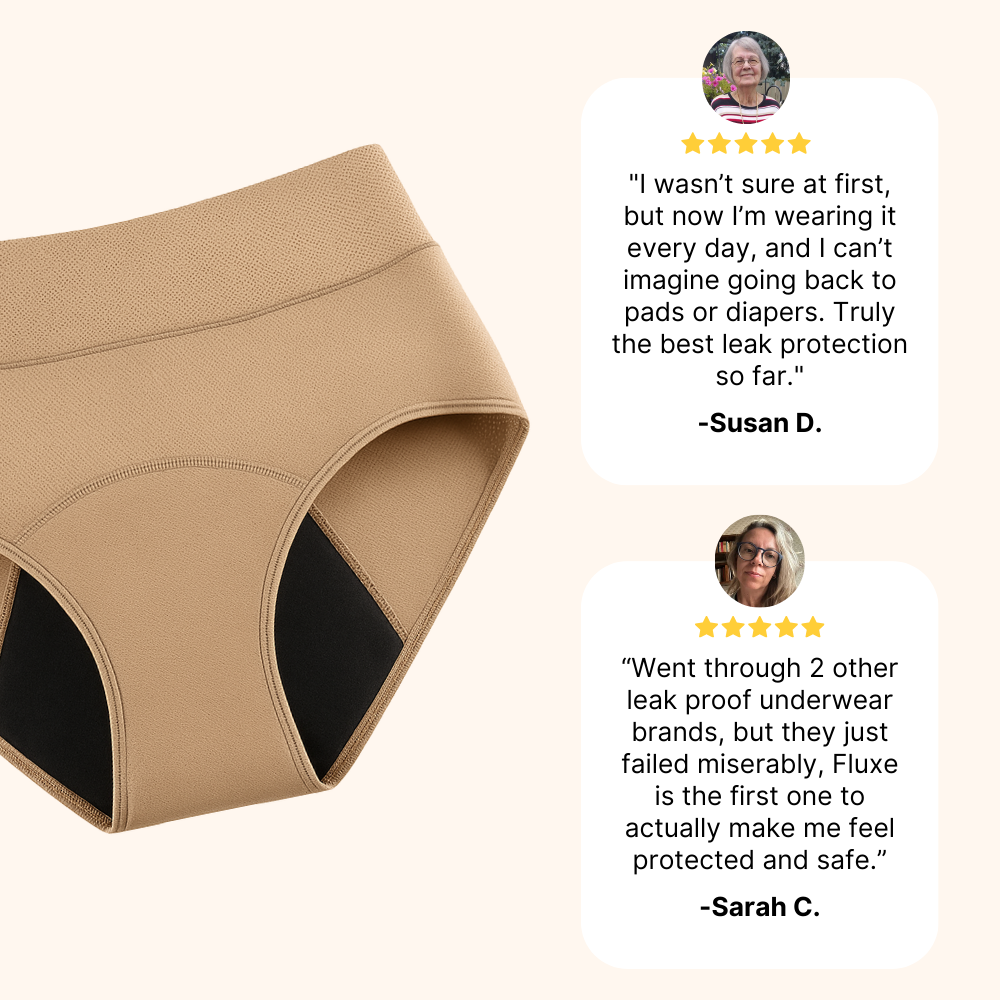 ViralVera 100% Leak-Proof Underwear That Won't Let You Down for Women 60+ (4-Pack)