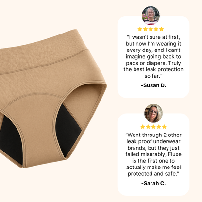 ViralVera 100% Leak-Proof Underwear That Won't Let You Down for Women 60+ (4-Pack)