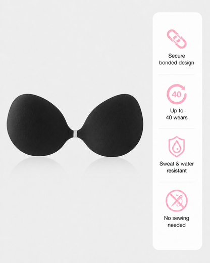 Silicone Invisible Sticky Bra Waterproof Reusable