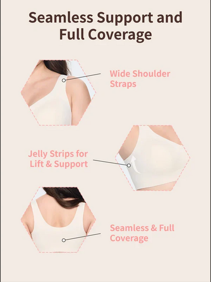 Wire-Free Odor Resistant Lifting Jelly Bra