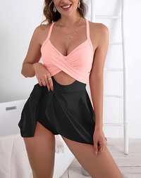 Pink,black
