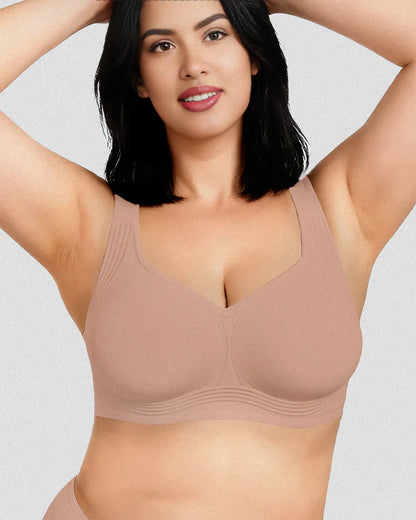 Breathable Wireless Full Coverage Smoothing Bra