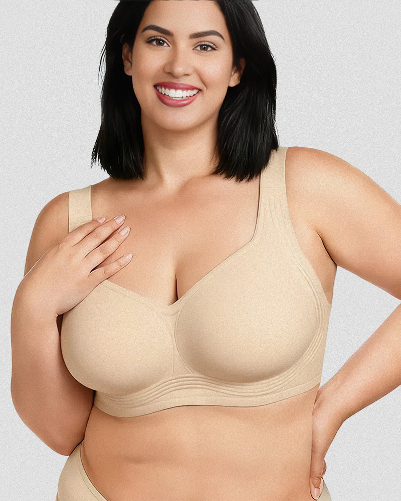 Breathable Wireless Full Coverage Smoothing Bra