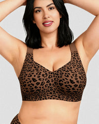 Brown Leopard print