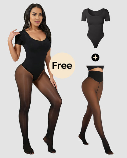 Compression Tights + FREE Sculpting Shapewear Gift 🎁