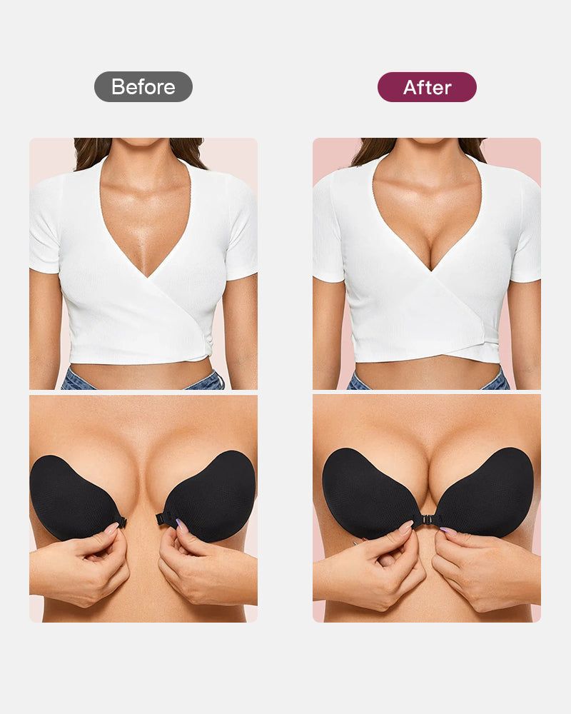 Silicone Invisible Sticky Bra Waterproof Reusable