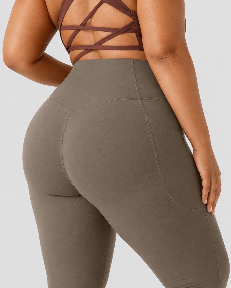 Ultra Sculpt  High Waisted  Tummy Control  Flare  Leggings