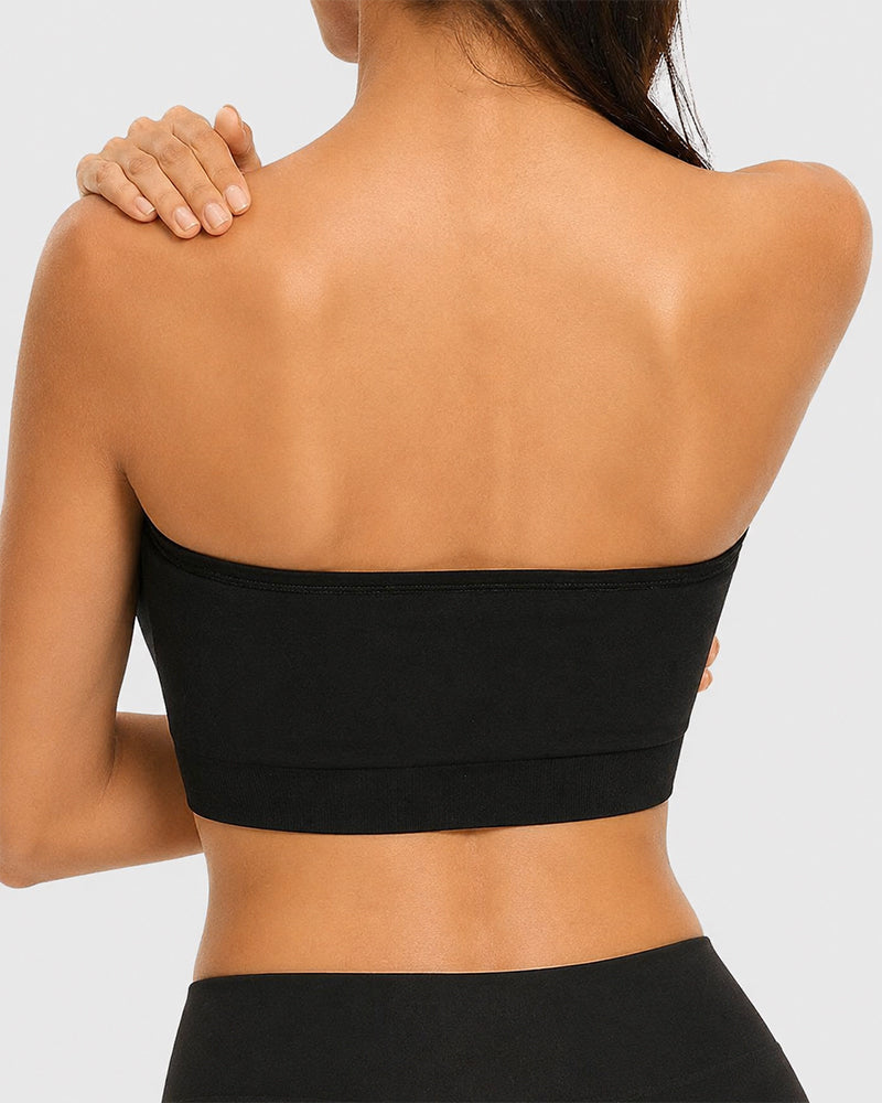 No-Slip Wireless Bandeau Bra