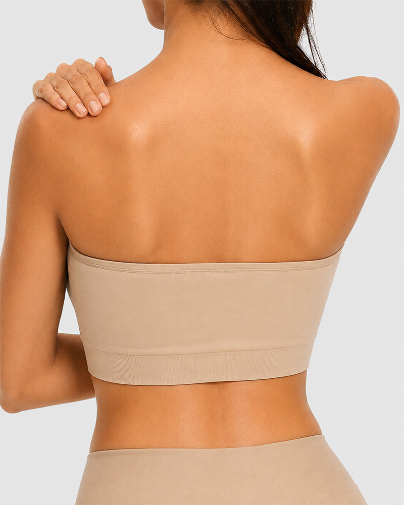 No-Slip Wireless Bandeau Bra
