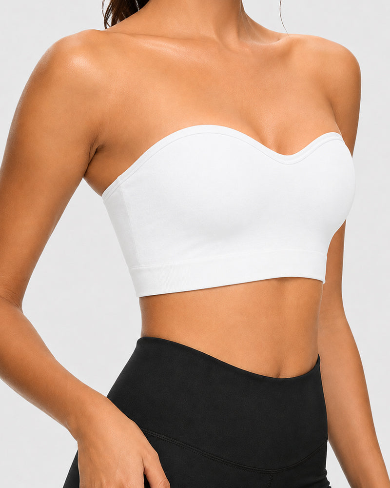 No-Slip Wireless Bandeau Bra