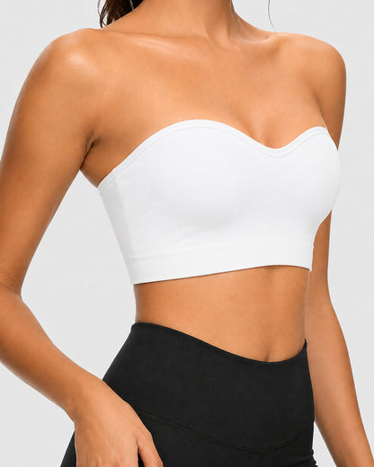 No-Slip Wireless Bandeau Bra