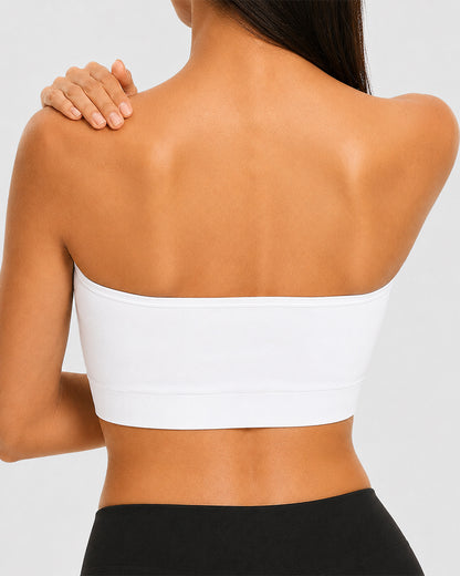 No-Slip Wireless Bandeau Bra