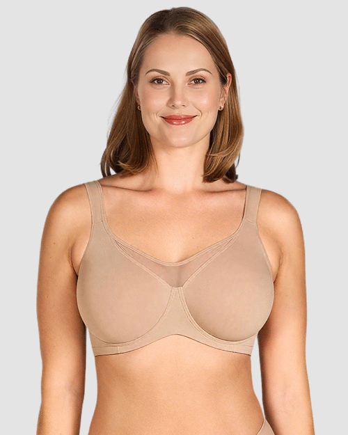 Plus Size Cooling Full Coverage Minimizer Bra