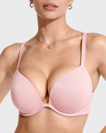 Deep V Push Up Bra Elegant Shaping Underwear
