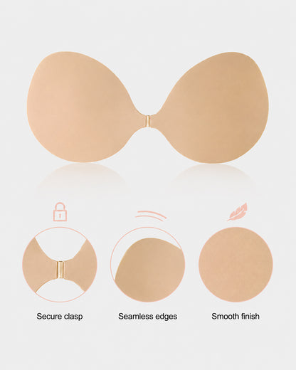 Silicone Invisible Sticky Bra Waterproof Reusable