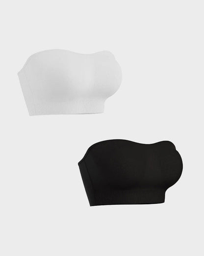 No-Slip Wireless Bandeau Bra
