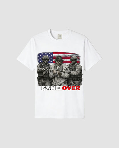 “Game Over” Graphic Tee – Bold Streetwear Statement– Unisex