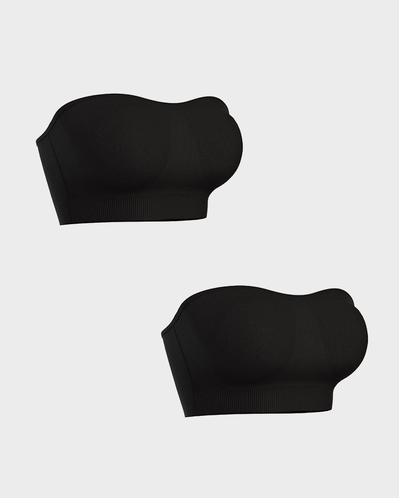 No-Slip Wireless Bandeau Bra
