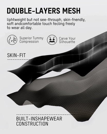 Tummy Control Butt Lifter Shaper with Zipper Crotch Fajas Colombianas