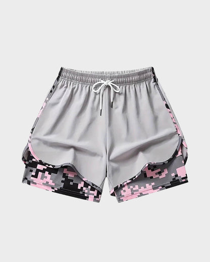 women’s casual athletic shorts with built-in liner