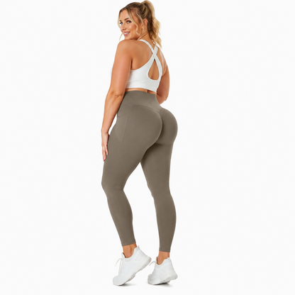 High Waisted Tummy Control Shaping Training Leggings