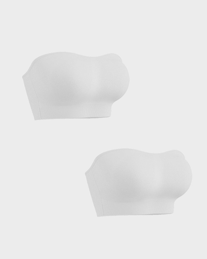 No-Slip Wireless Bandeau Bra