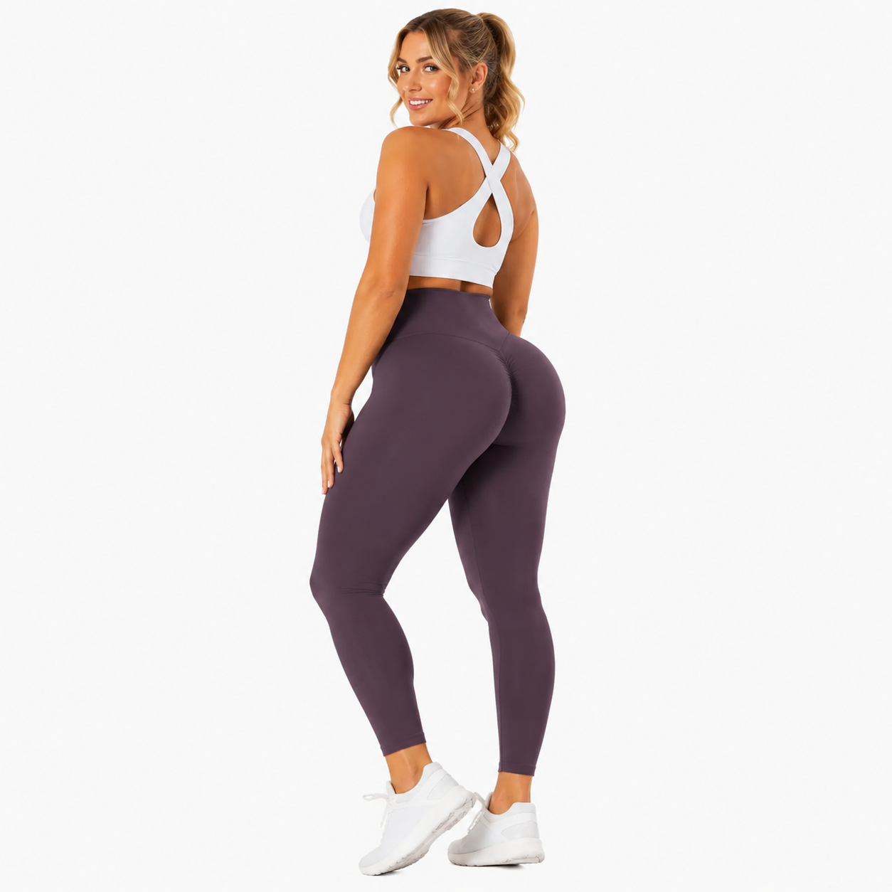 High Waisted Tummy Control Shaping Training Leggings
