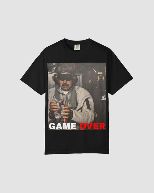 “Game Over” Graphic Tee – Bold Streetwear Statement– Unisex