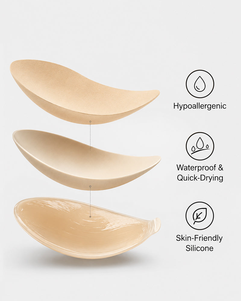 Silicone Invisible Sticky Bra Waterproof Reusable