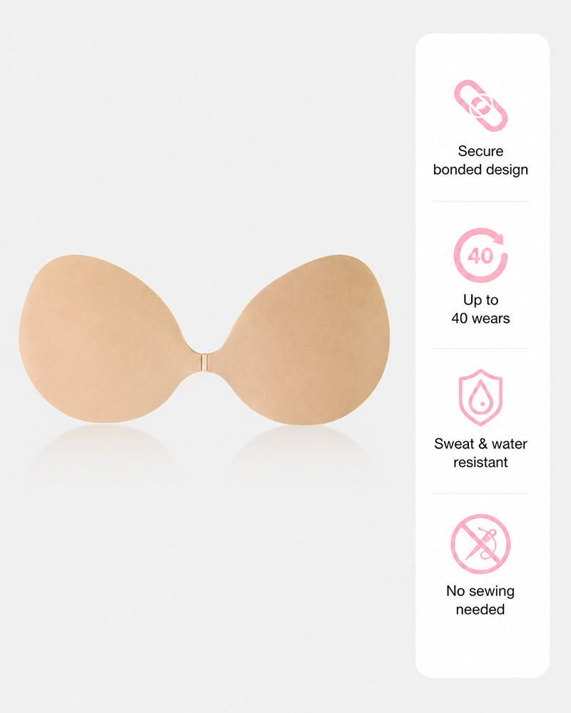 Silicone Invisible Sticky Bra Waterproof Reusable
