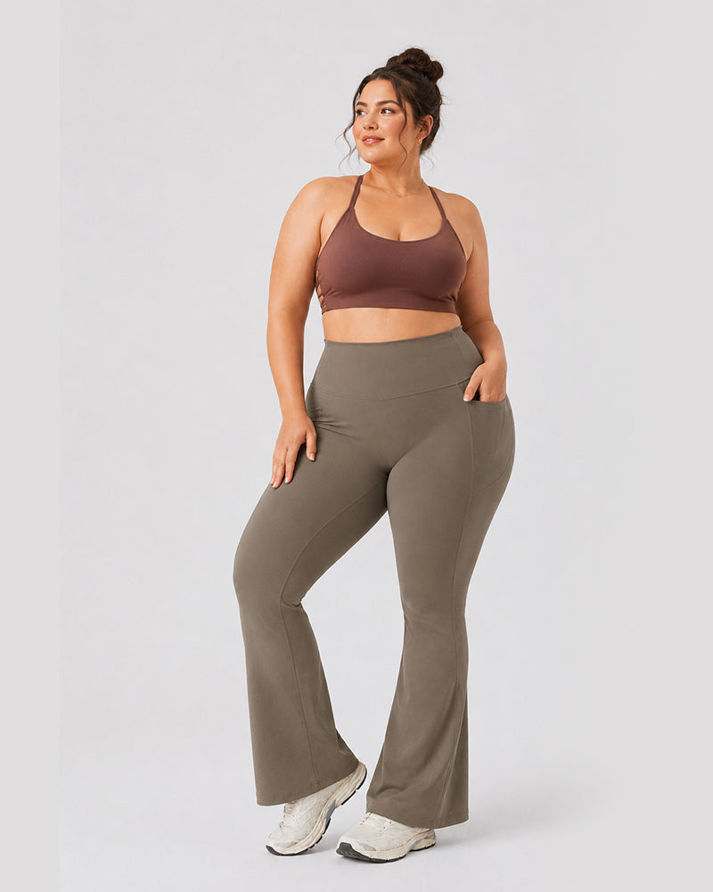 Ultra Sculpt  High Waisted  Tummy Control  Flare  Leggings
